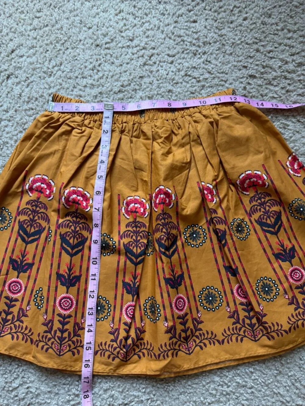 A loves a girls printed skirt Sz L New - Picture 5 of 7